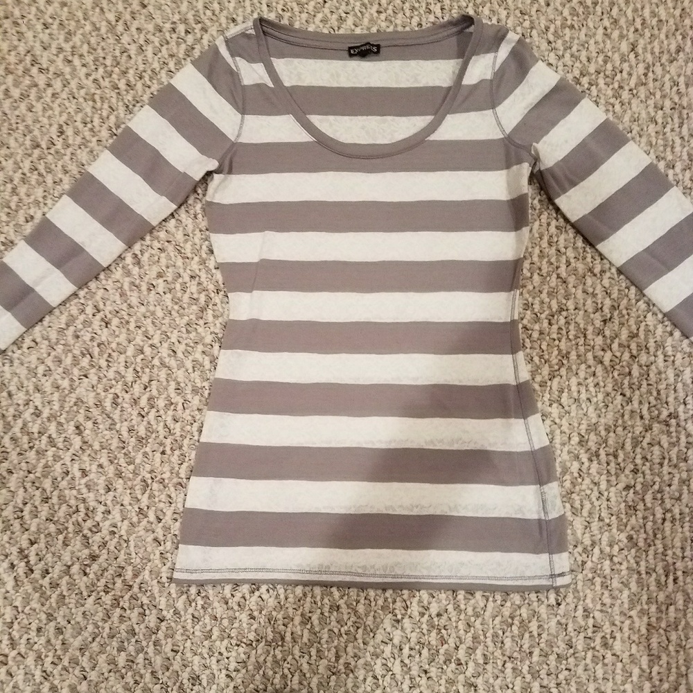 Express cotton lace shirt